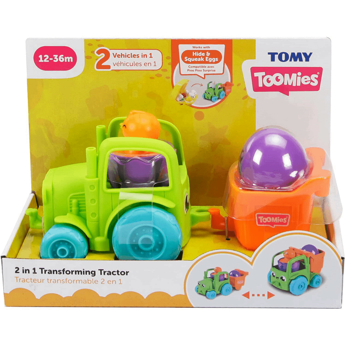 TOOMIES 2IN1 TRANSFORMING TRACTOR