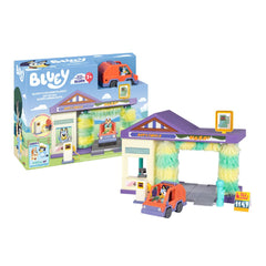 Bluey Autolavaggio con Action Figure e accessori