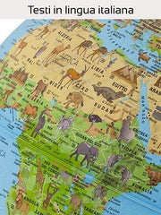 Mappamondo Safari