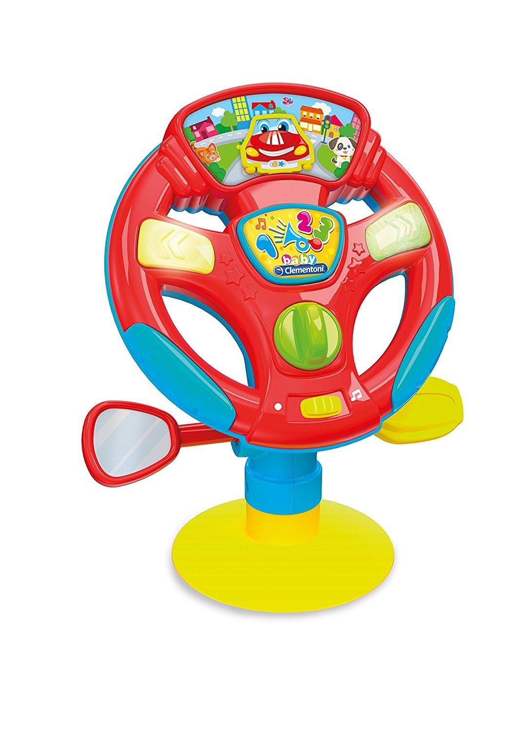 Baby Clementoni - Gira e Guida Volante Attività 17192