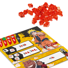 Naruto Ninja Arena - Gioco da tavolo usa le abilità dei giovani ninja e sconfiggi i rivali