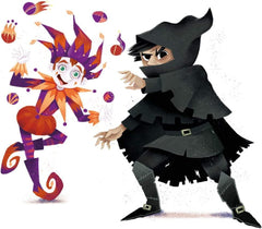 Clementoni - Uomo Nero Gioco di Carte per Bambini