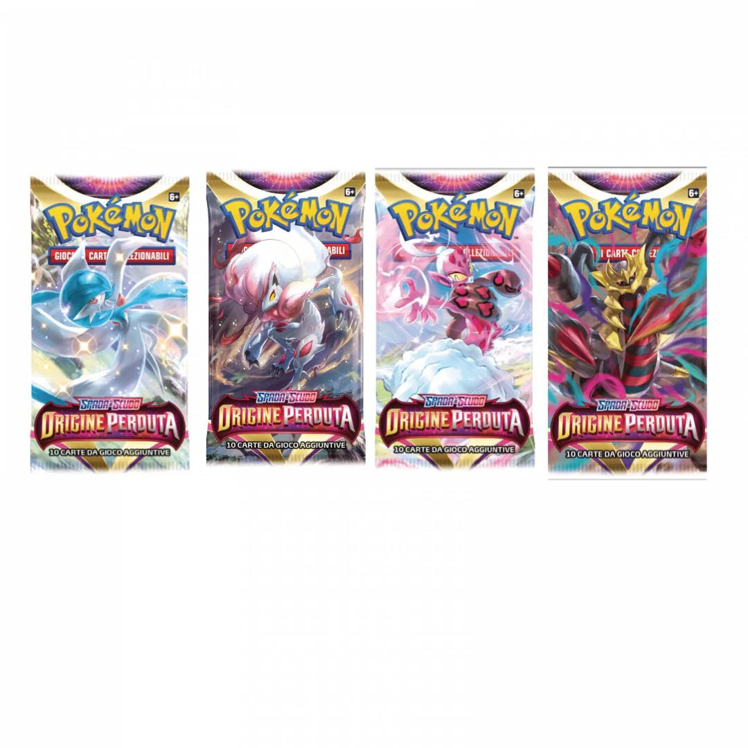 Blister singolo di GCC Pokémon spada e scudo Origini Perdute