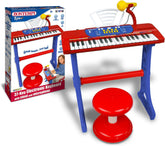 Tastiera Elettronica da 37 tasti con Gambe, Microfono, sgabello e leggio