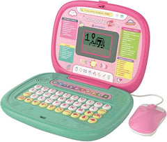 Clementoni - Il mio Primo Computer Rosa con mouse e schermo LCD