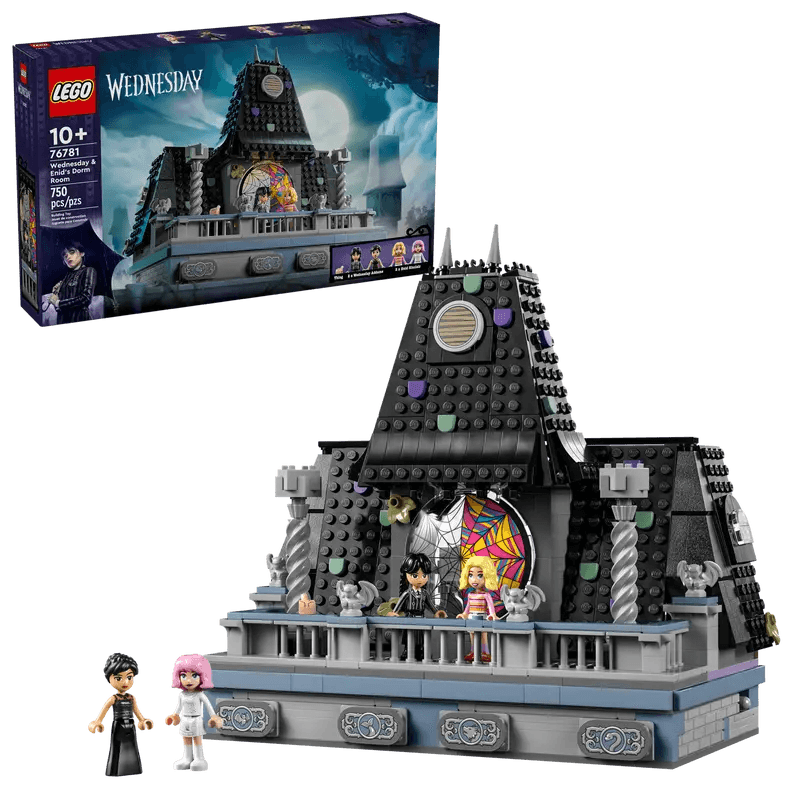 Lego - Dormitorio di Mercoledì ed Enid 76781