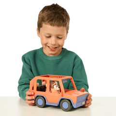 Bluey - Jeep con Chilli