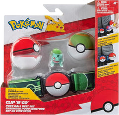 Pokémon - Clip 'n' Go Pikachu, Bulbasaur, Squirtle e Charmender