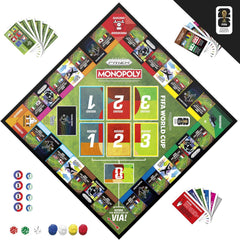 Monopoly - Edizione Panini Prizm FIFA Mondiali 2026