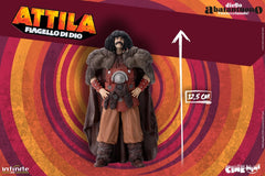 Action Figure Attila Flagello di Dio da collezione 12cm