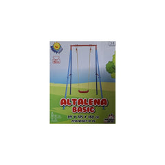 Altalena singola Basic con telaio in acciaio