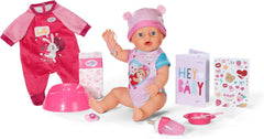Baby Born Emma Bambola con 10 funzioni e accessori