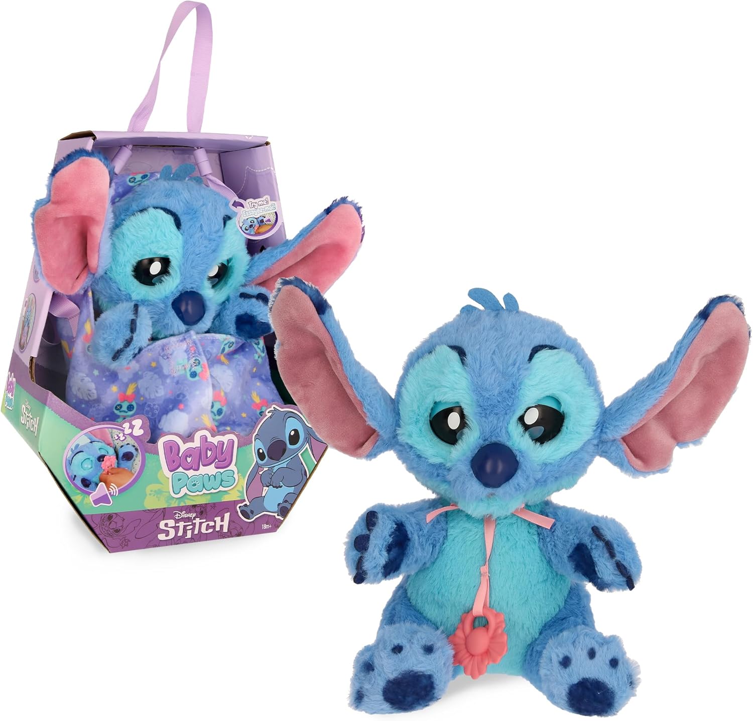 Baby Paws Stitch peluche interattivo
