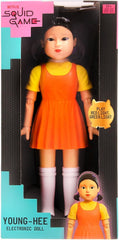 Bambola Elettronica Young-Hee di Squid Game con sensori di movimento