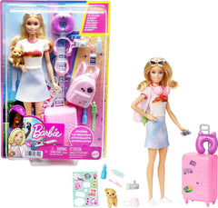 Barbie Malibu Traveler con set da viaggio