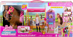 Barbie Ranch Dei Sogni Playset con Cavallo, 6 aree di gioco e 25 accessori