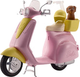 Barbie Scooter con casco e cucciolo