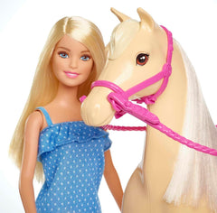 Barbie con Cavallo e accessori