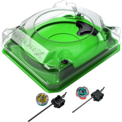 Beyblade X - Set Sneak Attack con arena Beystadium e due trottole Beyblade