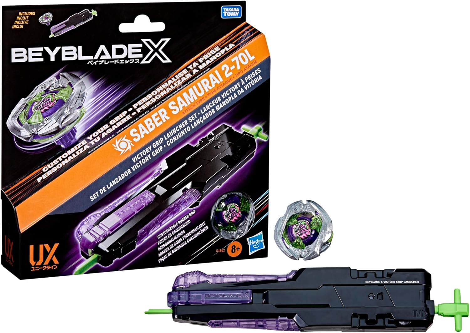 Beyblade X Set Lanciatore Victory Grip