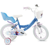 Bici per bambina Disney Frozen 14" con cestino e portabambola