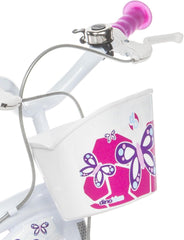 Bici per bambina Flaffy 12" con freno anteriore e gomme in EVA