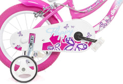 bicicletta per bambina Flappy 16 pollici