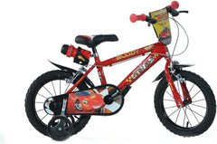 Bici per bambino Buddy Cars 14 con rotelle, borraccia e doppio freno