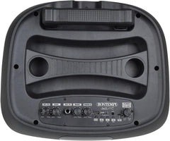 Cassa Amplificatore Trolley Karaoke con 2 Microfoni Wireless, luci RGB e display