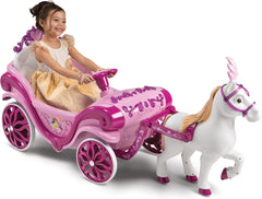 Cavallo e carrozza Disney Princess Royal - Auto elettrica 6V