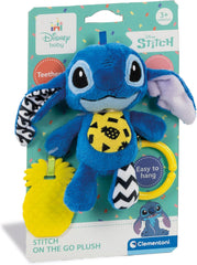 Clementoni - Disney Baby Stitch Soft Rattle
