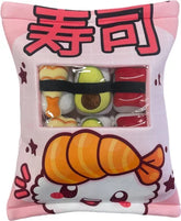Cuscino peluche con 6 mini peluches Sushi