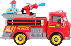 Disney Pixar Cars - Sfreccia E Soccorri Set Camion Pompieri Red e Guido