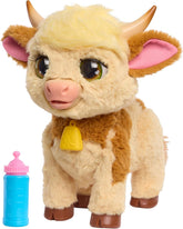 Furreal Peluche Interattivo Maggie la Mucca Feed and Follow con più di 50 suoni e reazioni