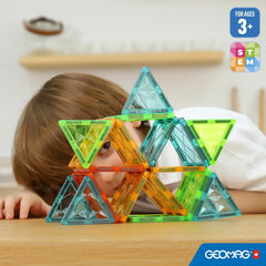 Geomag - Costruzioni magnetiche Magnetic Tiles Gems 60 pezzi