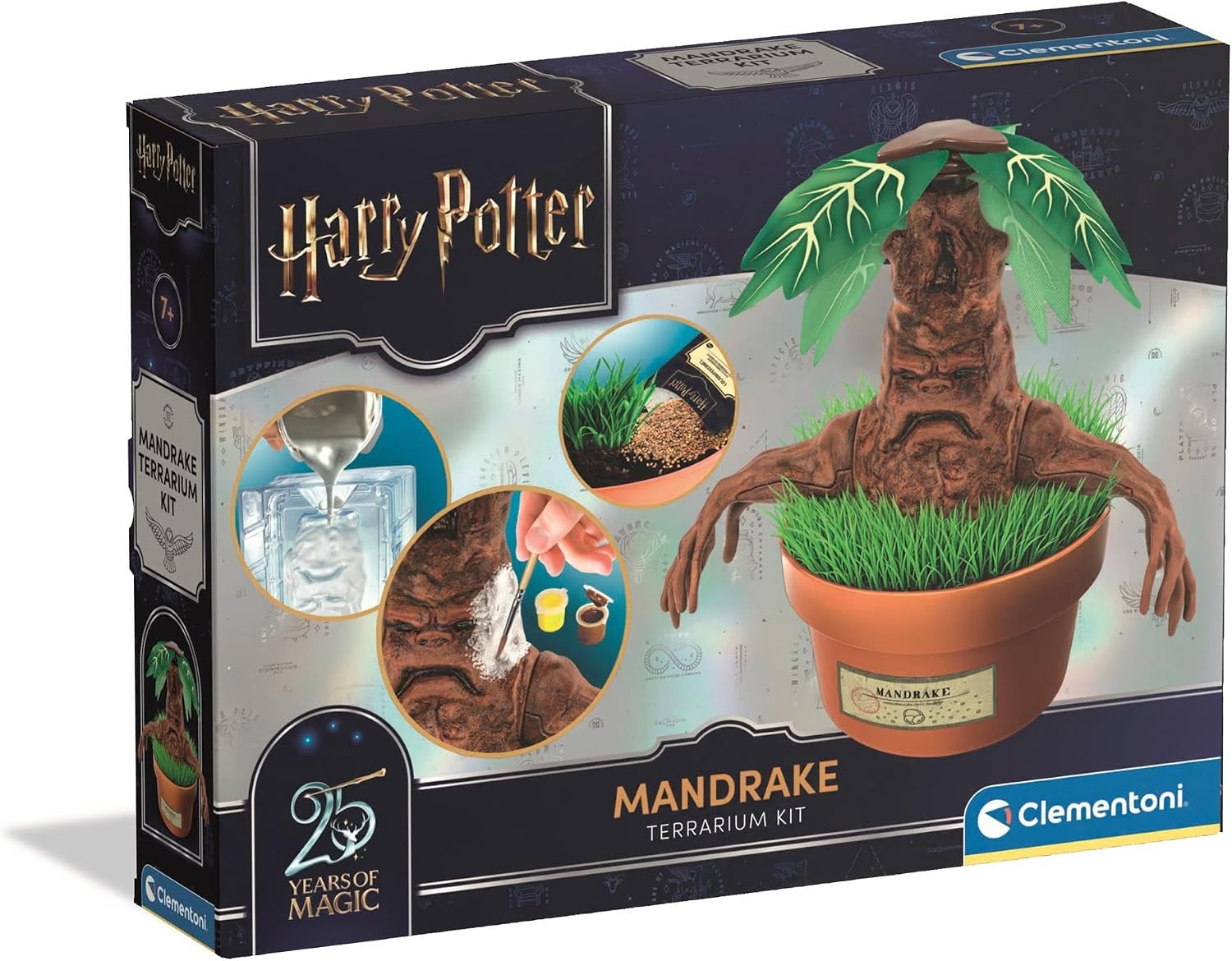 Harry Potter - Terrario Mandragola Kit per Creare la Leggendaria Mandragola