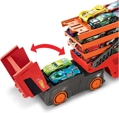 Hot Wheels - Mega Trasportatore con 6 livelli espandibili
