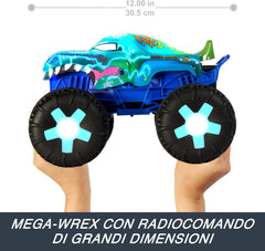Hot Wheels - Mega Wrex Gigante Radiocomandato 1:15