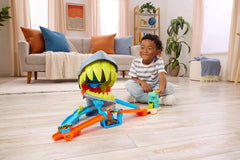 Hot Wheels City - Playset Pista Attacco del Mega Squalo in Spiagga