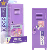 K-Pop Idol - Locker Armadietto ispirato al K-pop con foglio di adesivi e portafoto