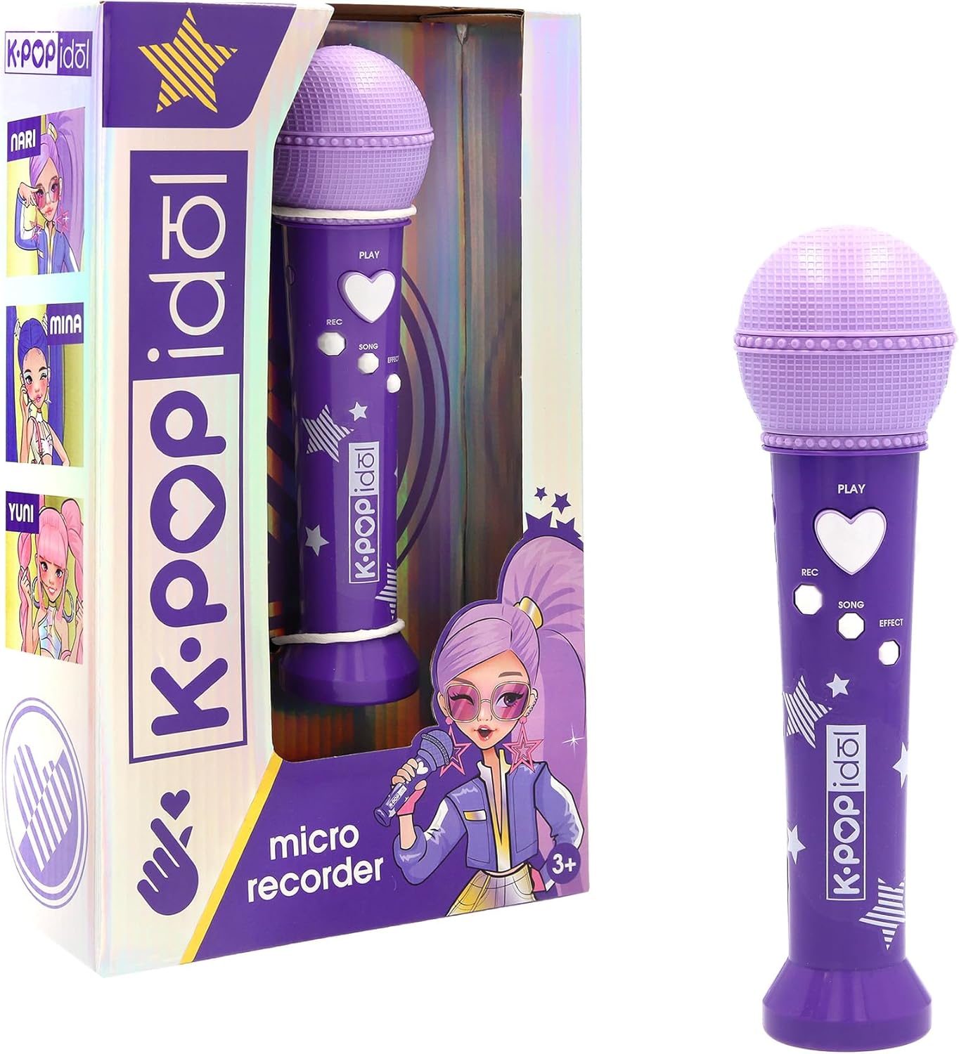K-Pop Idol - Micro Recorder Microfono con registratore vocale