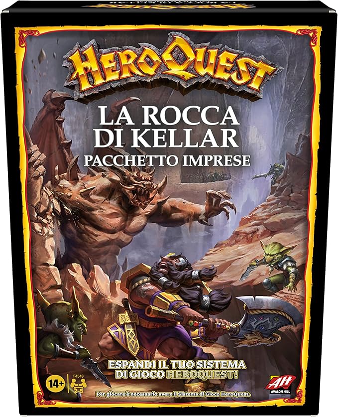 Heroquest La Rocca di Kellar