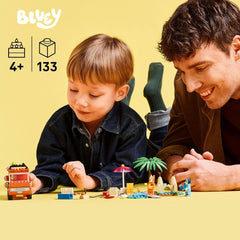Lego Bluey - Vacanza sulla spiaggia della famiglia di Bluey 11202