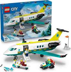 Lego City - Aereo ambulanza di emergenza 60465