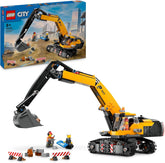 Lego City - Escavatore da cantiere giallo 60420