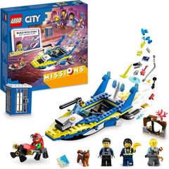 Lego City - Missioni investigative della polizia marittima 60355