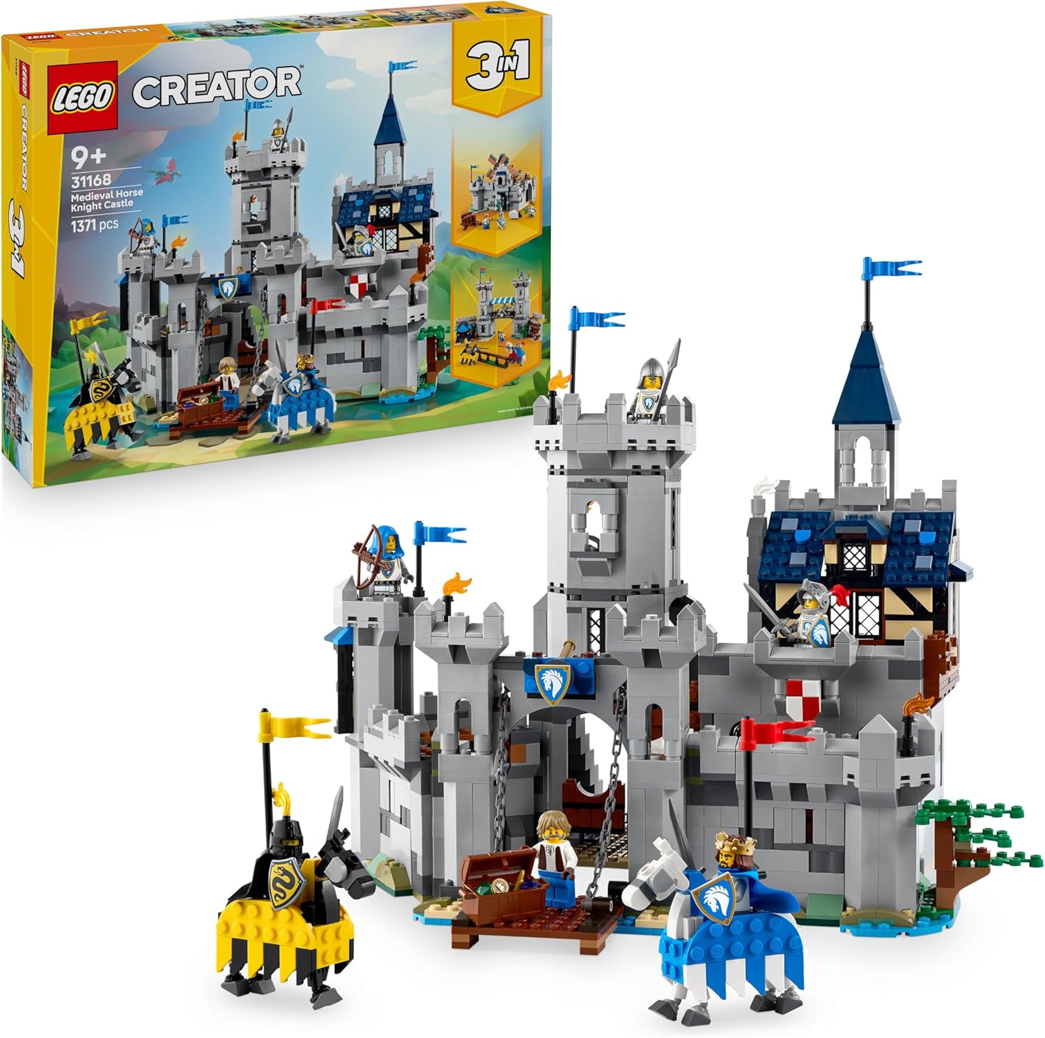 Lego Creator 3 in 1 - Castello del cavaliere medievale 31168