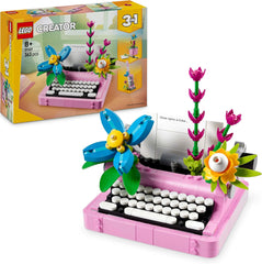 Lego Creator 3 in 1 - Macchina da scrivere con fiori 31169