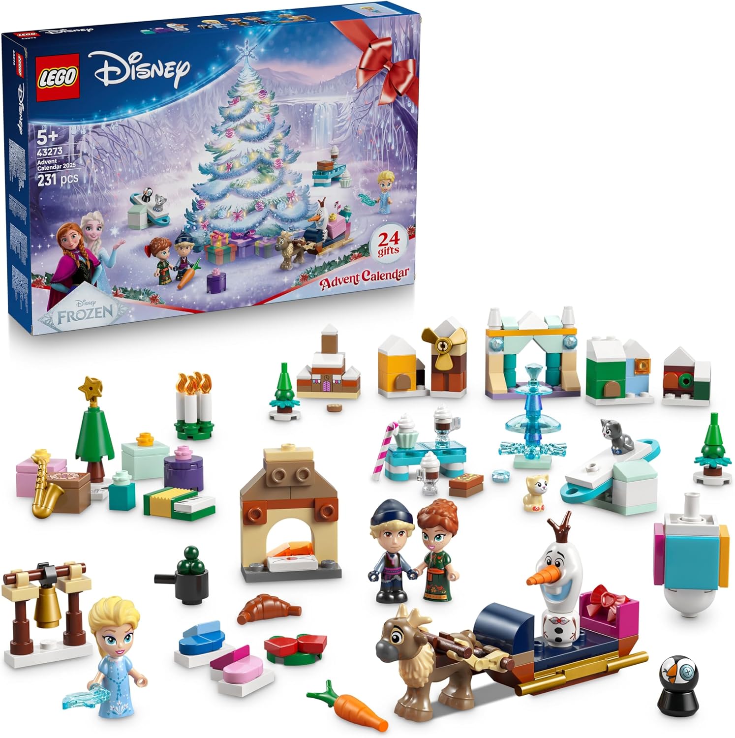 Lego Disney - Frozen Calendario dell'Avvento 2025