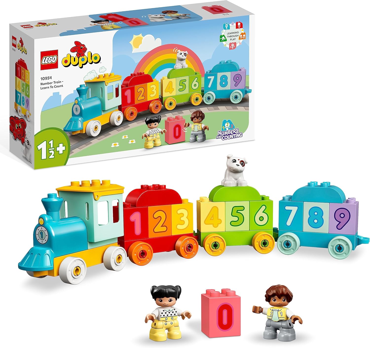Lego Duplo - Treno dei Numeri Impariamo a Giocare 10954